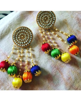Earring - Multicolor Earring - Multicolor